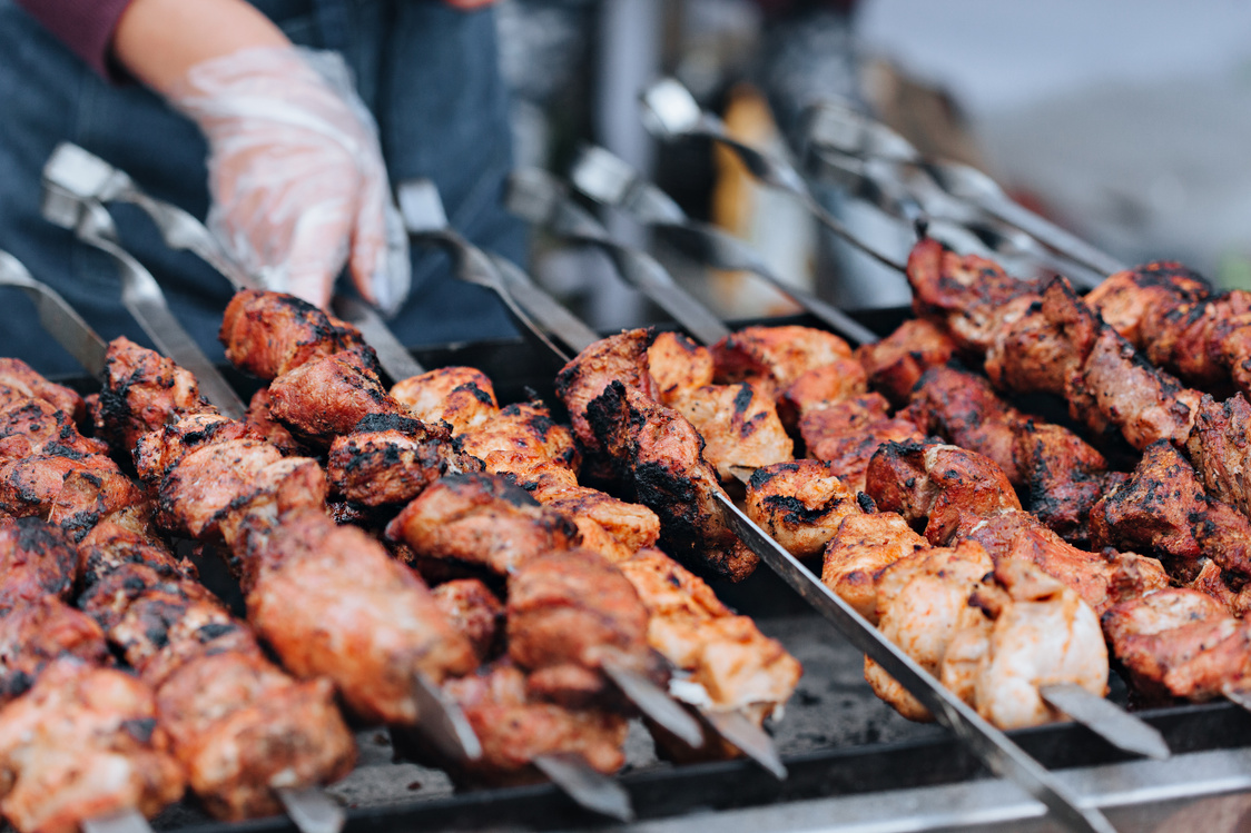 Close-up Photo of Kebab Food 